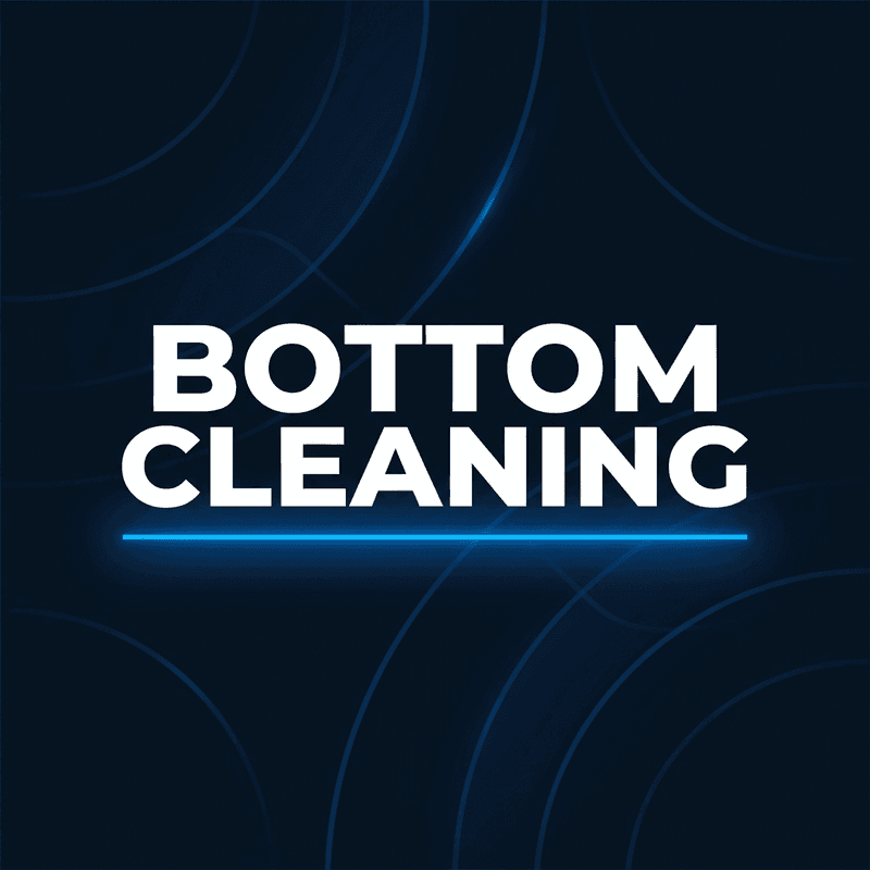 Boat bottom cleaning guide