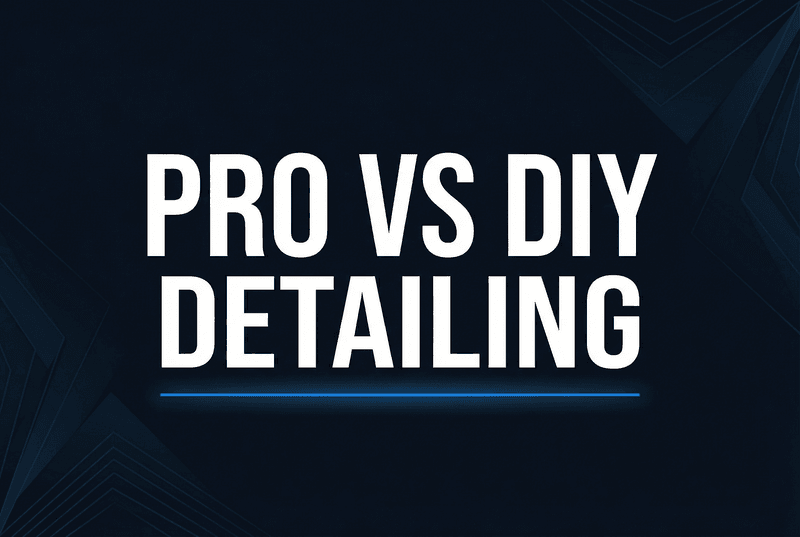 Professional vs DIY boat detailing guide
