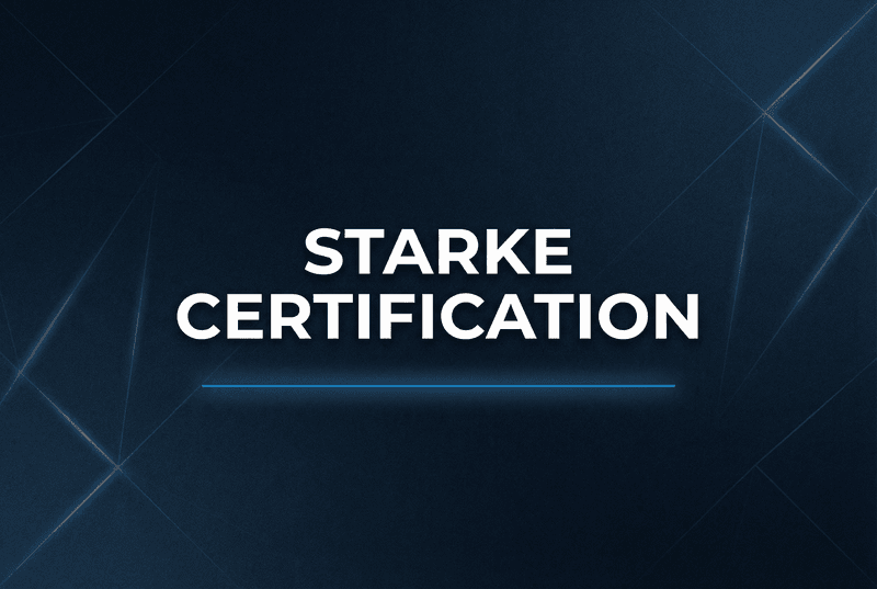 Starke Yacht Care certification